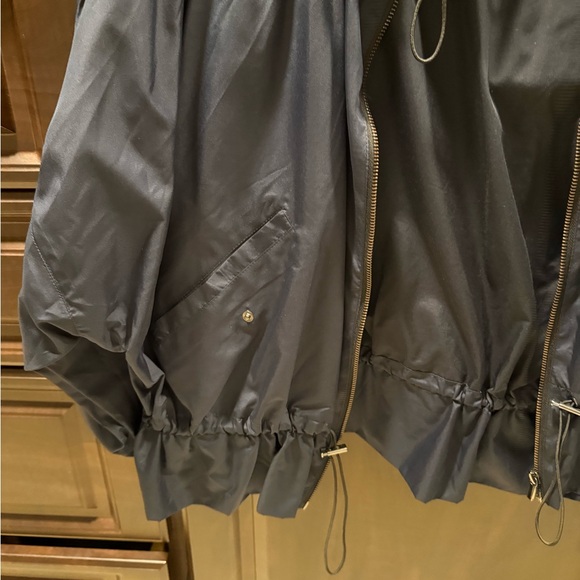 Zara wrap collar jacket navy - Picture 4 of 6